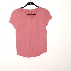 Pink shirt from girl